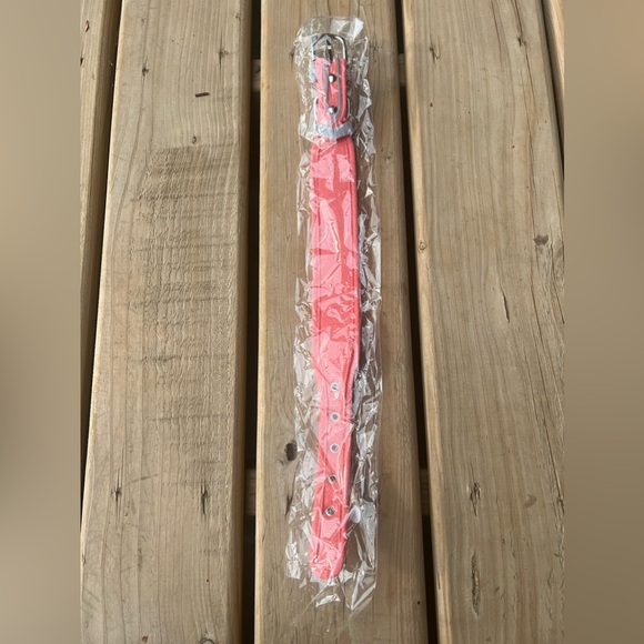 Pink dog collar - Picture 4 of 5